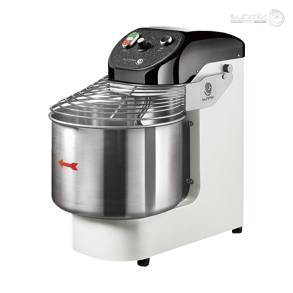 Sunmix EASY15 spiral dough mixer in Bianco Puro