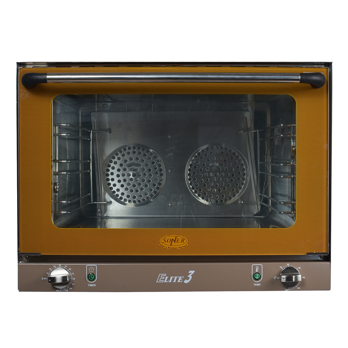 Soner Elite 3 — Electric Convection Oven, 3 Trays