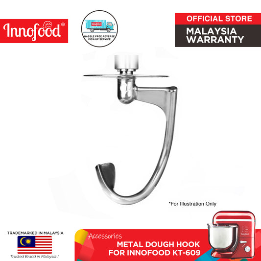 Innofood High Speed Power Stand Mixer (6.5L Dough Hook) KT-609 (Accessories)