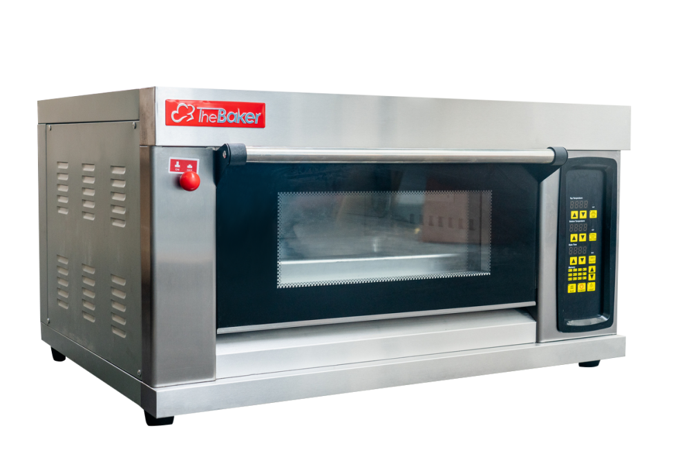 The Baker Gas Digital Deck Oven D1/2P (Stainless Steel)