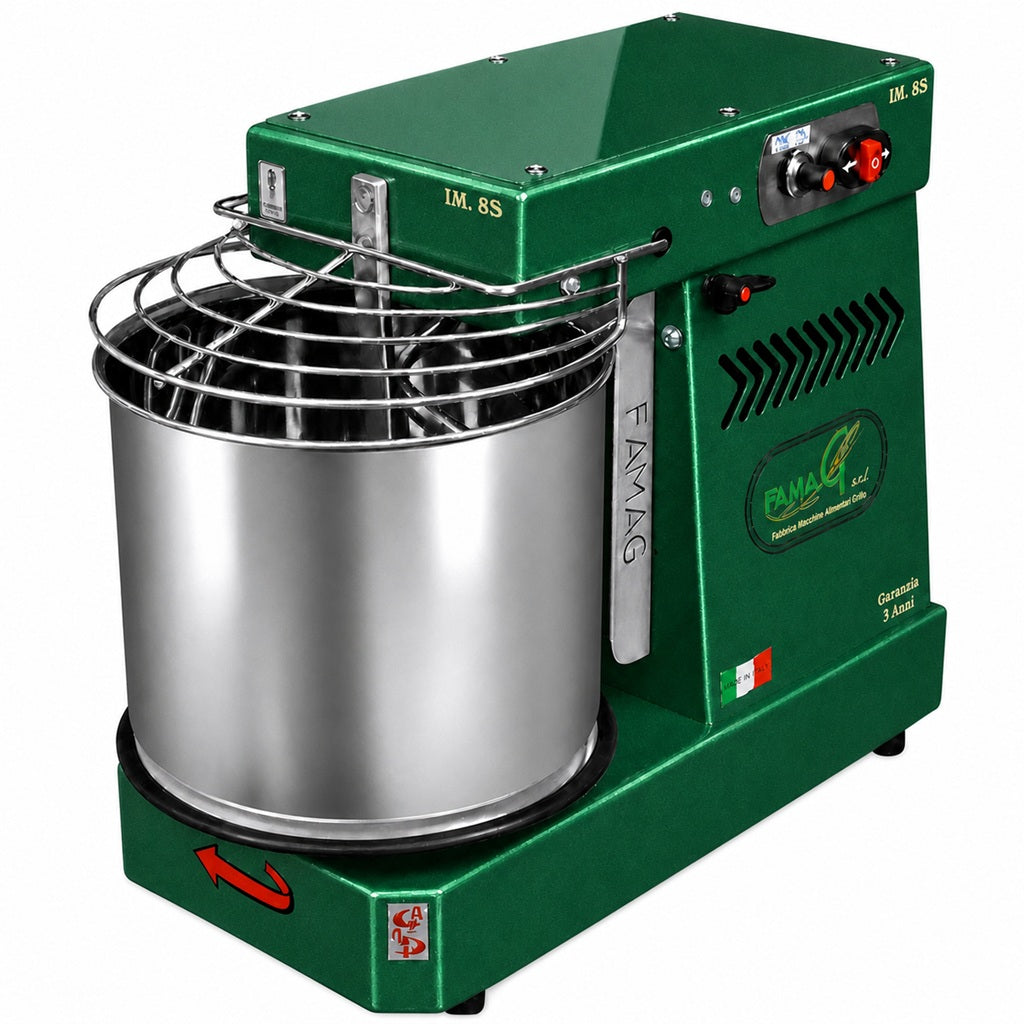 Famag IM8-S High Hydration Spiral Dough Mixer