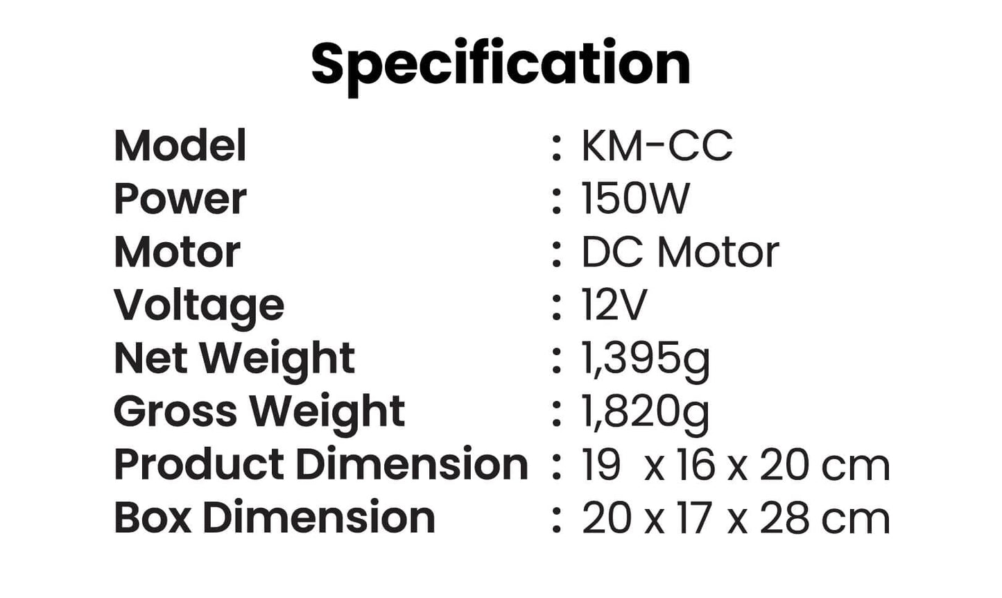 Kitmens ONE Cordless Chopper KM-CC