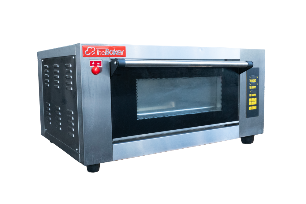 The Baker Gas Digital Deck Oven D1/1P (Stainless Steel)