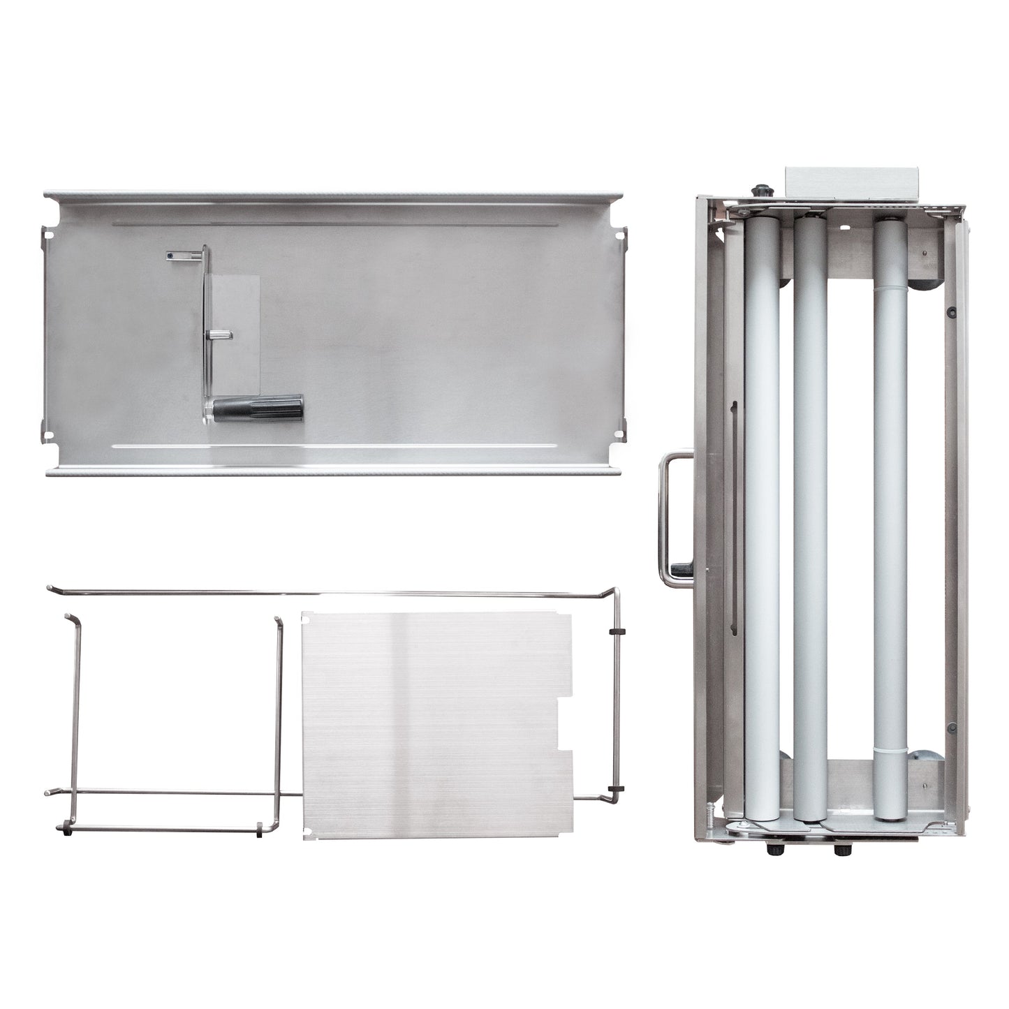 Kneader RS301 folded for storage