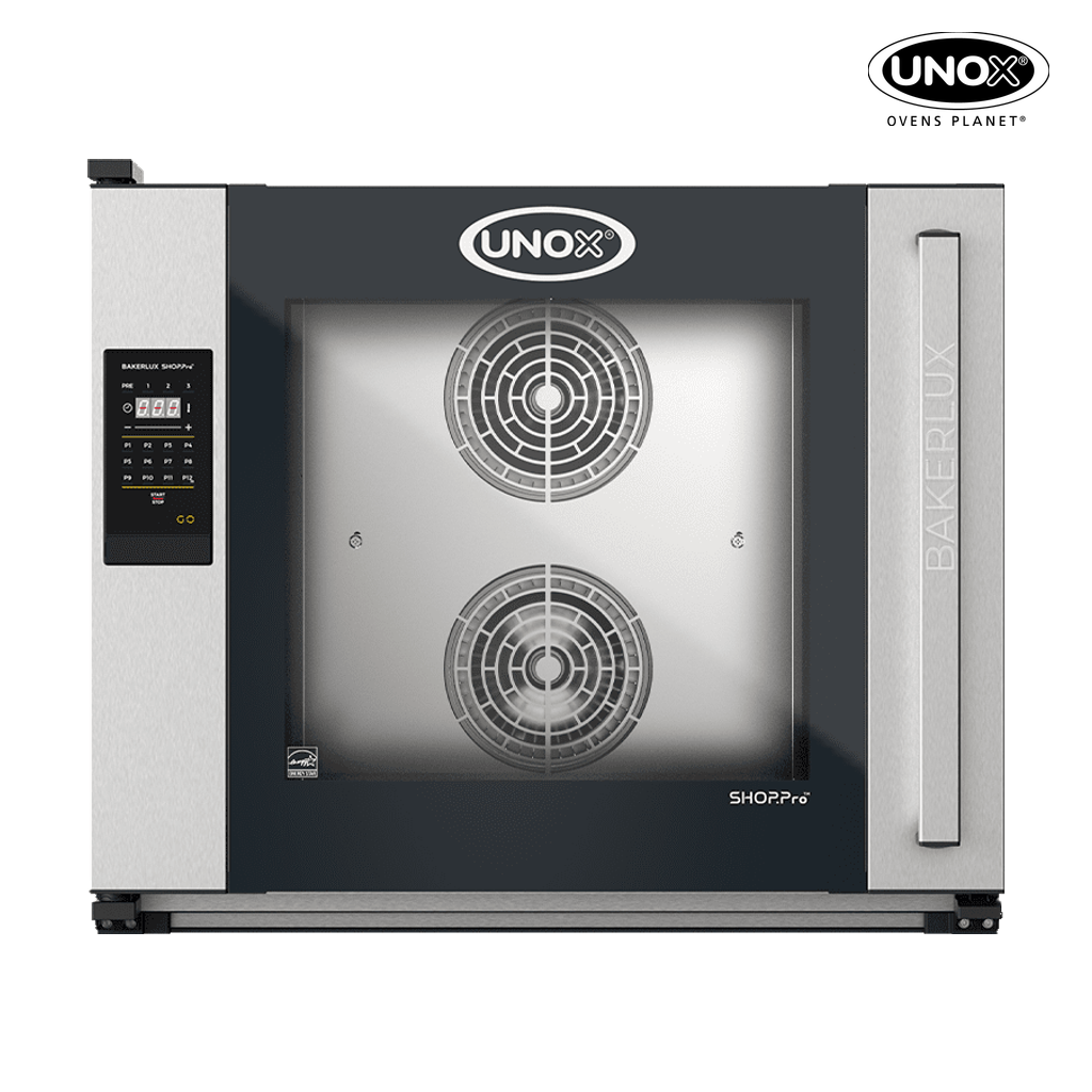 6 trays 600x400 Render of UNOX BAKERLUX SHOP.Pro™ GO commercial convection oven XEFR-06EU-EGRN.