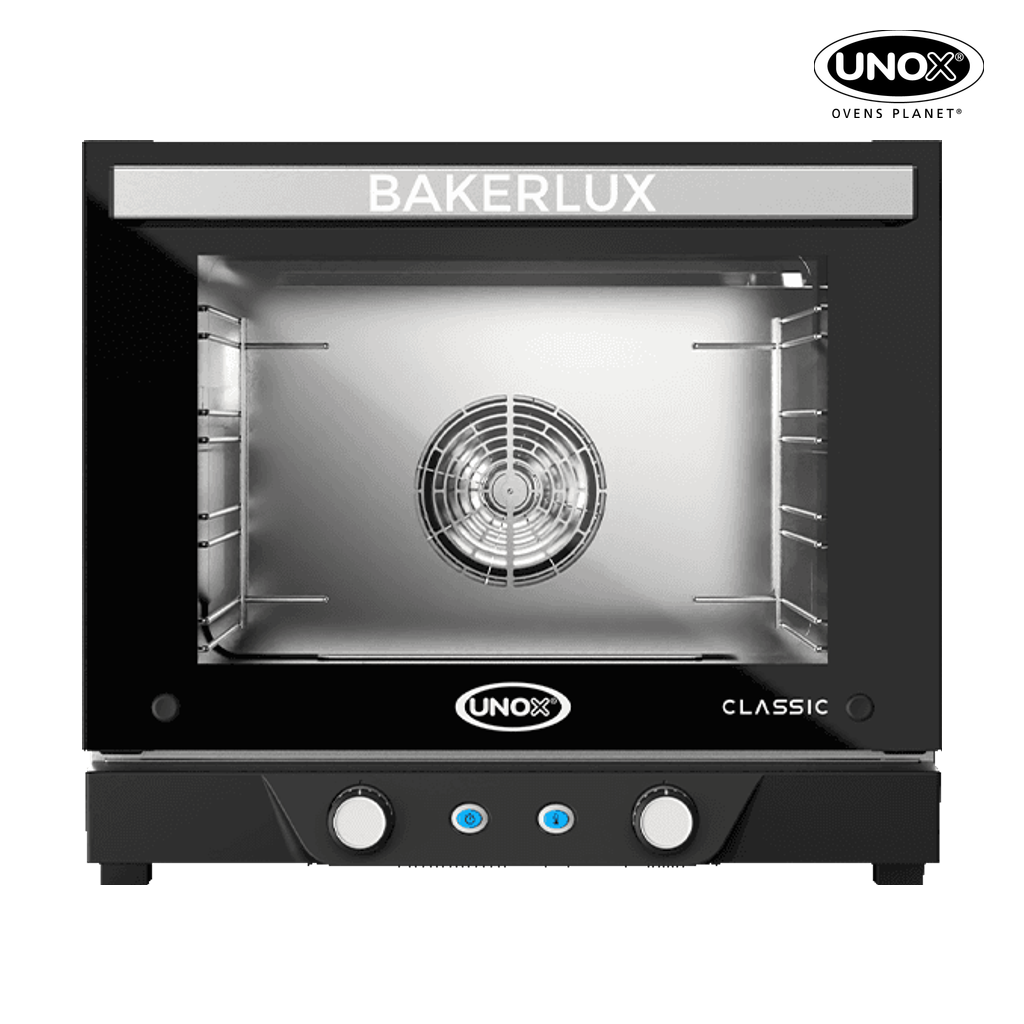 4 trays 460x330 Render of UNOX BAKERLUX CLASSIC™ commercial convection oven XENA-04HS-MADN.