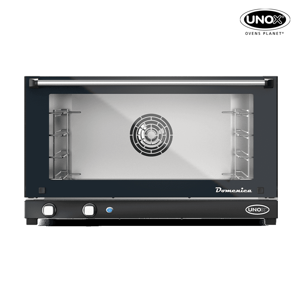 4 trays 600x400 Render UNOX LINEMICRO™ commercial convection oven XF043.