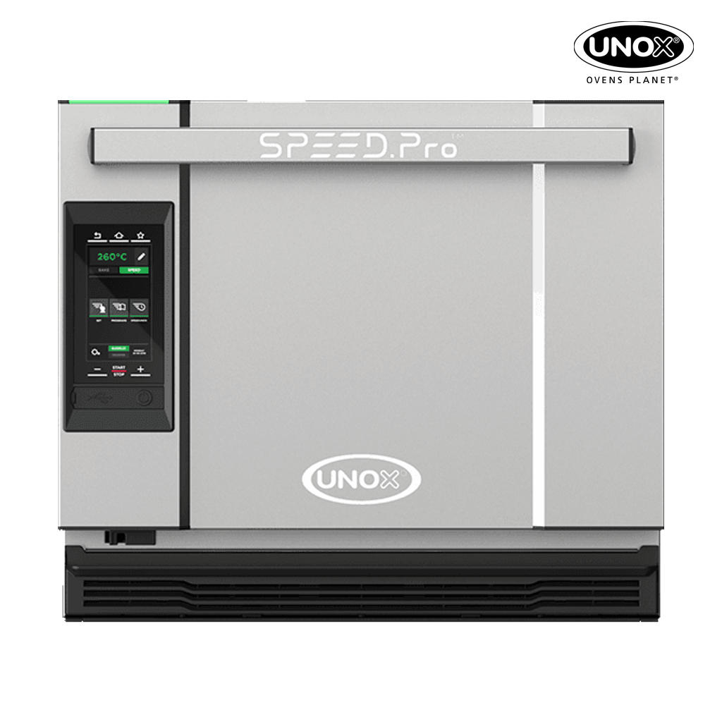 3 trays 460x330 (BAKE) Render of UNOX SPEED.Pro™ commercial convection speed oven XESR-03HS-MDDN.