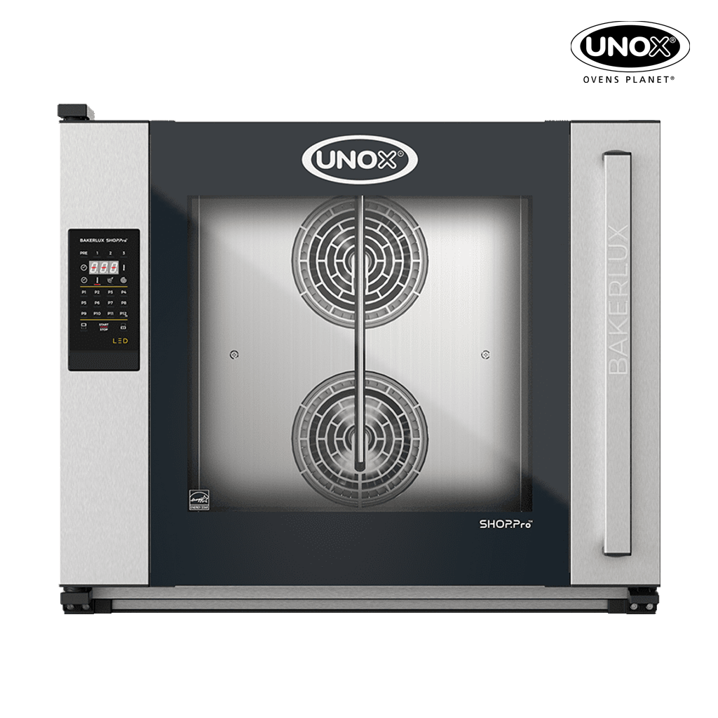 6 trays 600x400 Render of UNOX BAKERLUX SHOP.Pro™ LED commercial convection with humidity oven XEFR-06EU-ELRV.