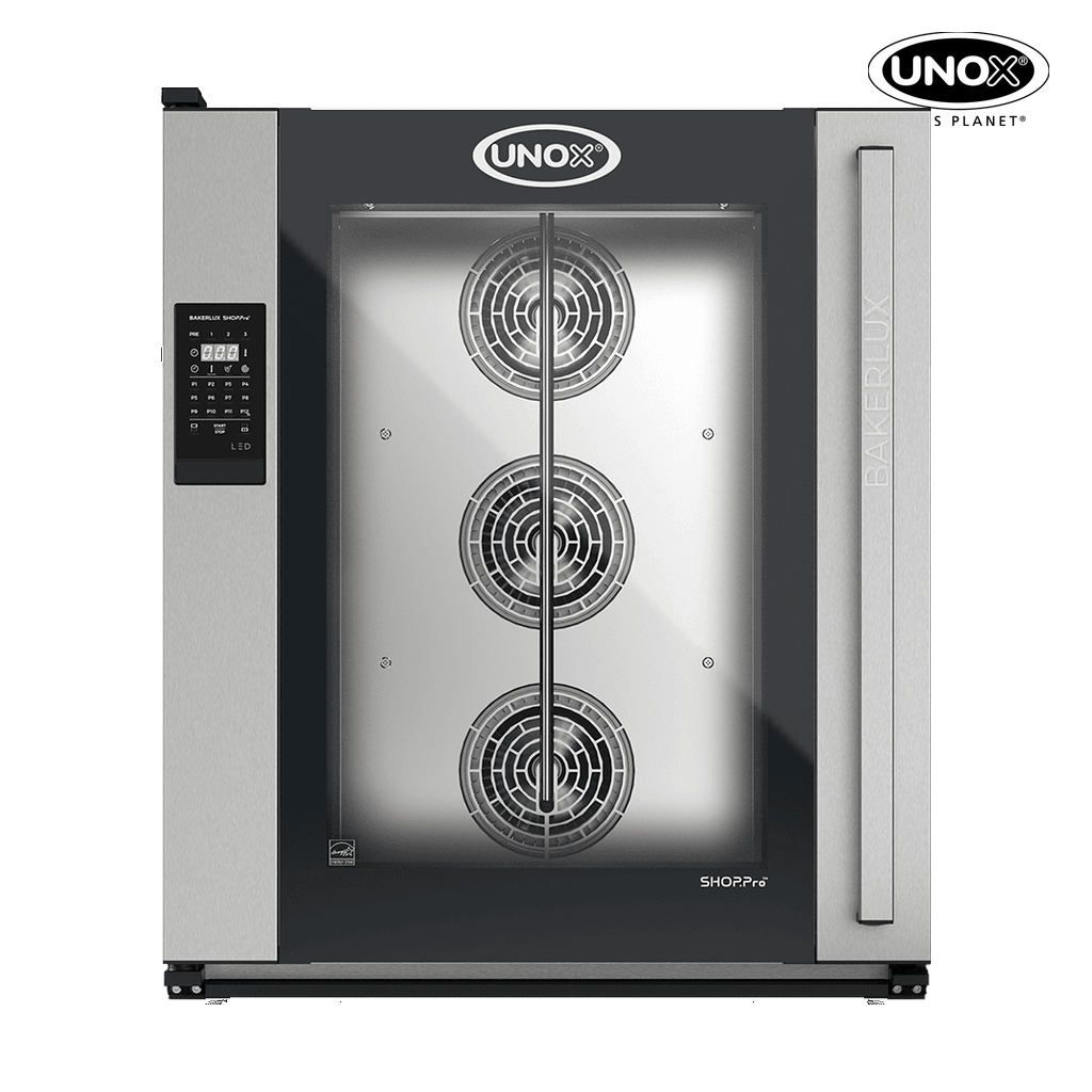 10 trays 600x400 Render of UNOX BAKERLUX SHOP.Pro™ LED commercial convection with humidity oven XEFR-10EU-ELRV.
