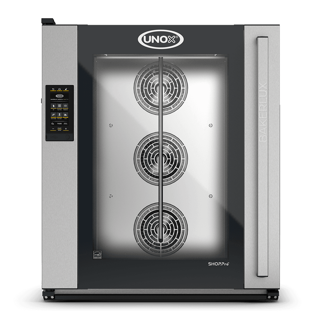UNOX BAKERLUX SHOP.Pro MASTER XEFR-10EU-EMRV convection oven with humidity, 10 trays 600x400