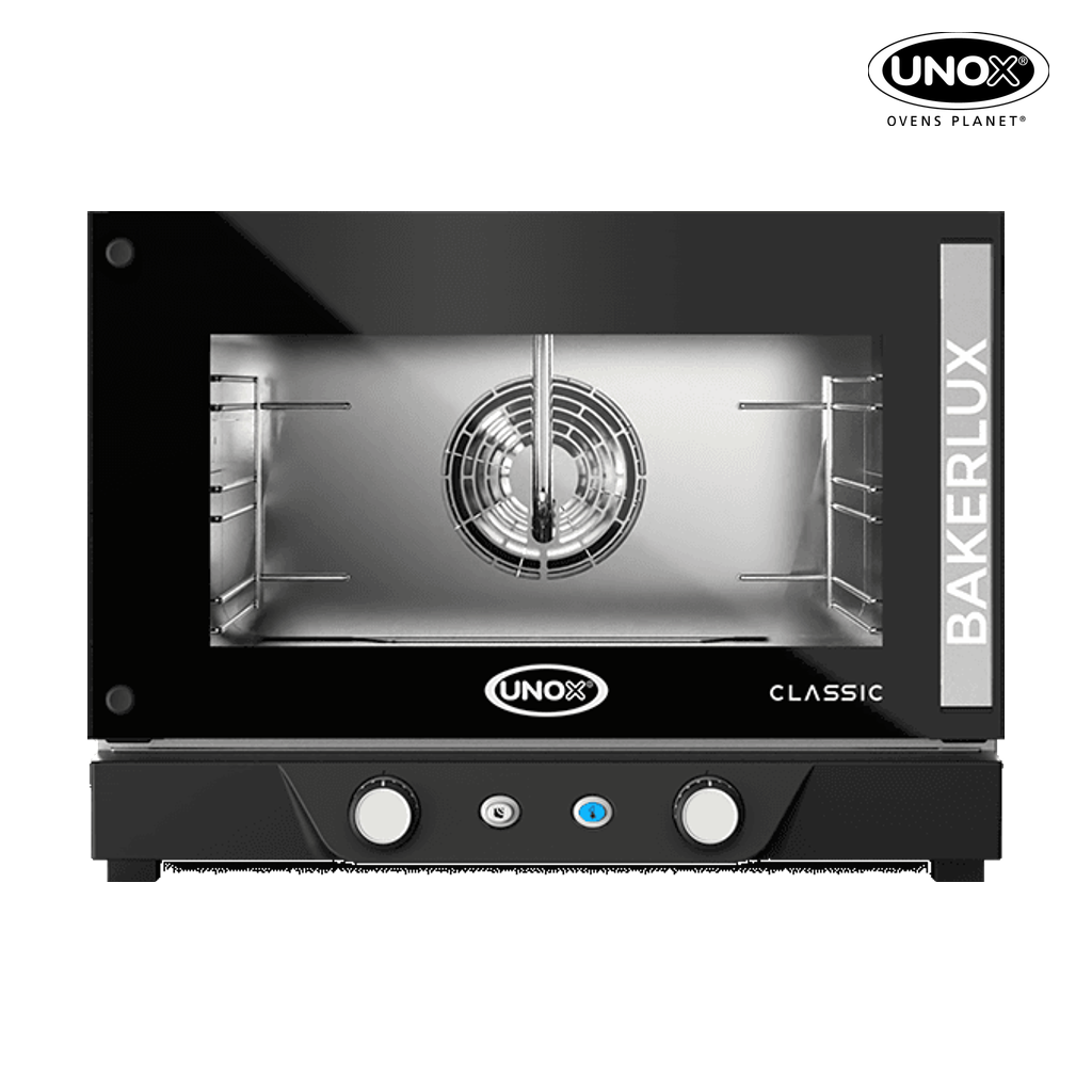 3 trays 460x330 Render of UNOX BAKERLUX CLASSIC™ commercial convection with humidity oven XENA-03HS-MARV.
