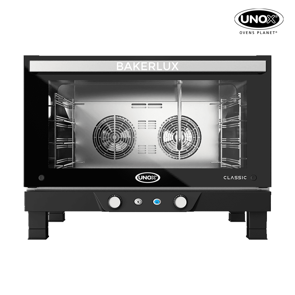 4 trays 600x400 Render of UNOX BAKERLUX CLASSIC™ commercial convection with humidity oven XENA-04EU-EADP.