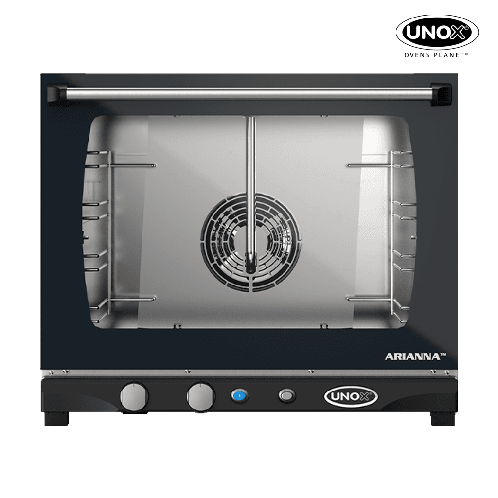 4 trays 460x330 Render of UNOX BAKERLUX™ & LINEMISS™ commercial convection with humidity oven XFT133.