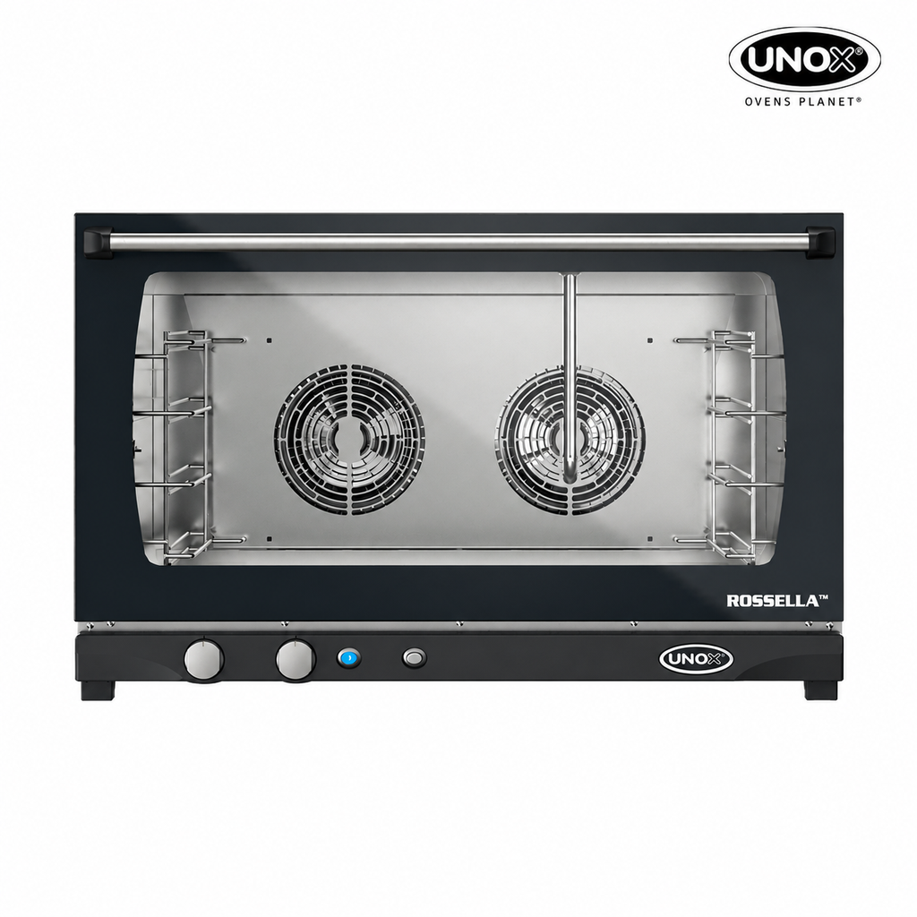 4 trays 600x400 Render of UNOX BAKERLUX™ & LINEMISS™ commercial convection with humidity oven XFT193.