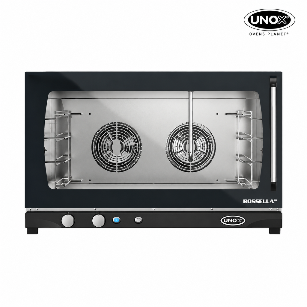 4 trays 600x400 Render of UNOX BAKERLUX™ & LINEMISS™ commercial convection with humidity oven XFT197.