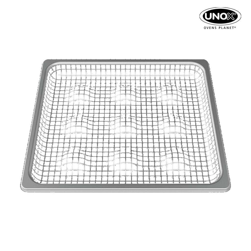 POTATO.FRY unox commercial tray for frying and eggs GN 2/3 GRP711.