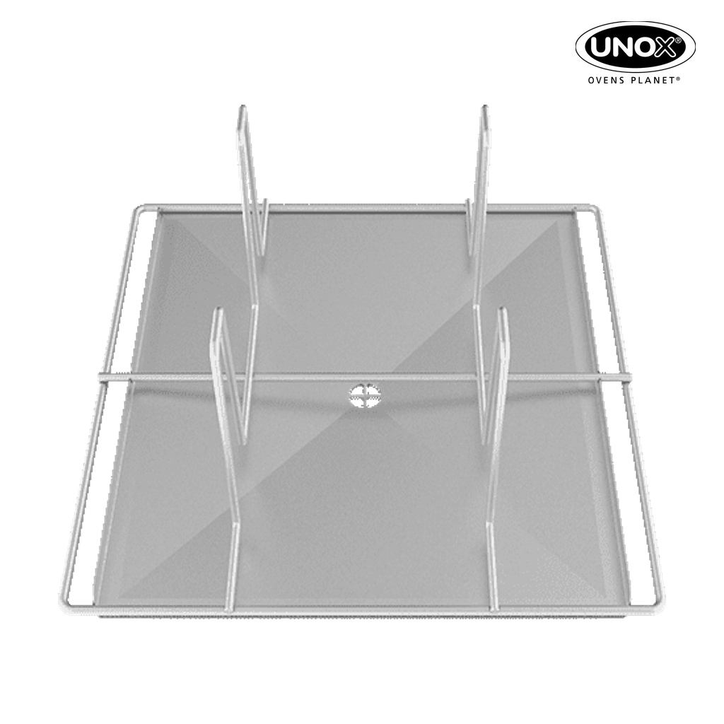 POLLO.BLACK unox commercial tray for roasting and braising GN 2/3 GRP715.