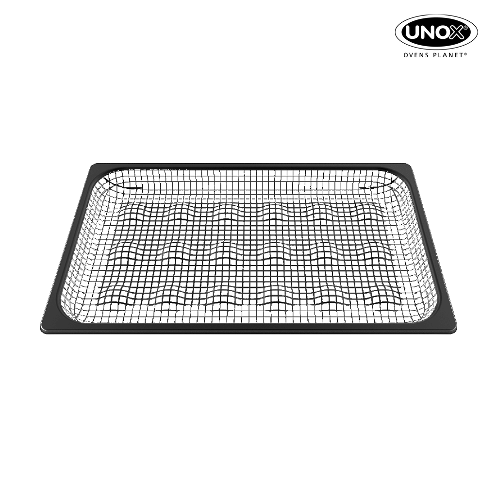 BLACK.FRY unox commercial tray for frying and eggs GN 1/1, GN 2/1 GRP816.