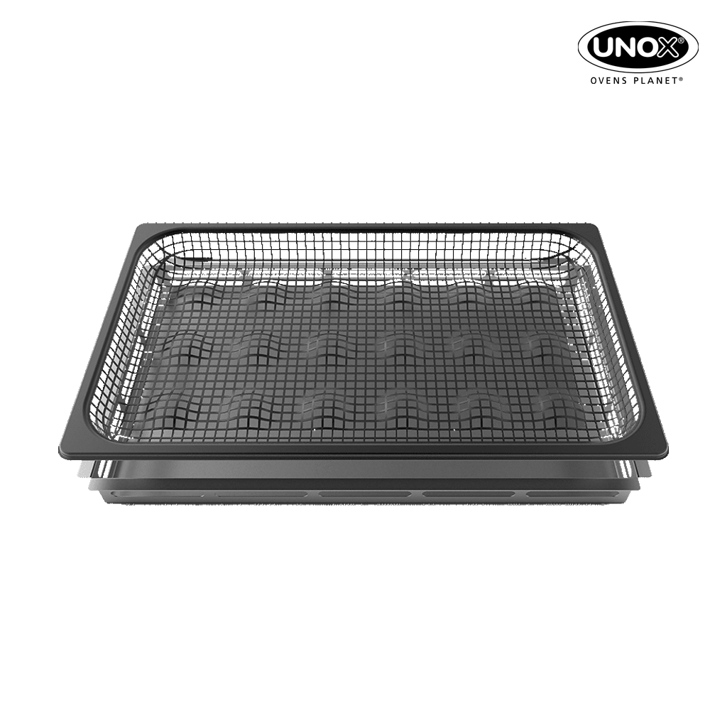 CLEAN.FRY unox commercial tray for frying and eggs GN 1/1, GN 2/1 GRP820.