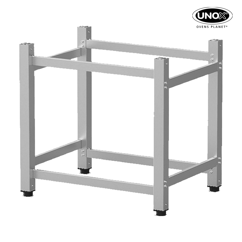 Unox The multifunctional support ideal for storing trays safely and place your oven at the perfect height to work. XR118.