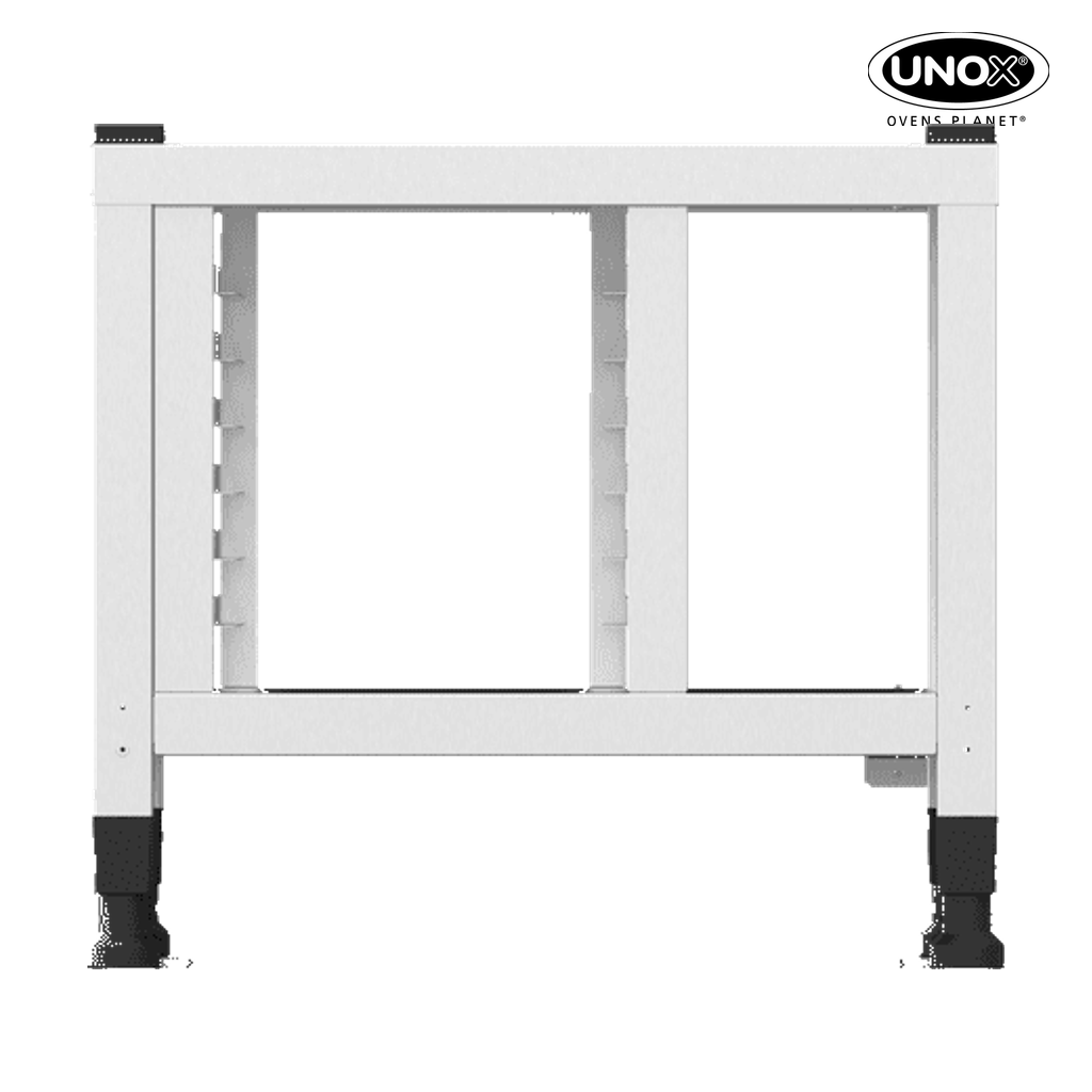 Unox The multifunctional support ideal for storing trays safely and place your oven at the perfect height to work. XWDRA-0611-H.