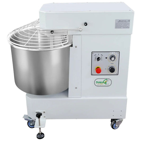 Famag IM60 10-Speed High Hydration Spiral Dough Mixer - side view