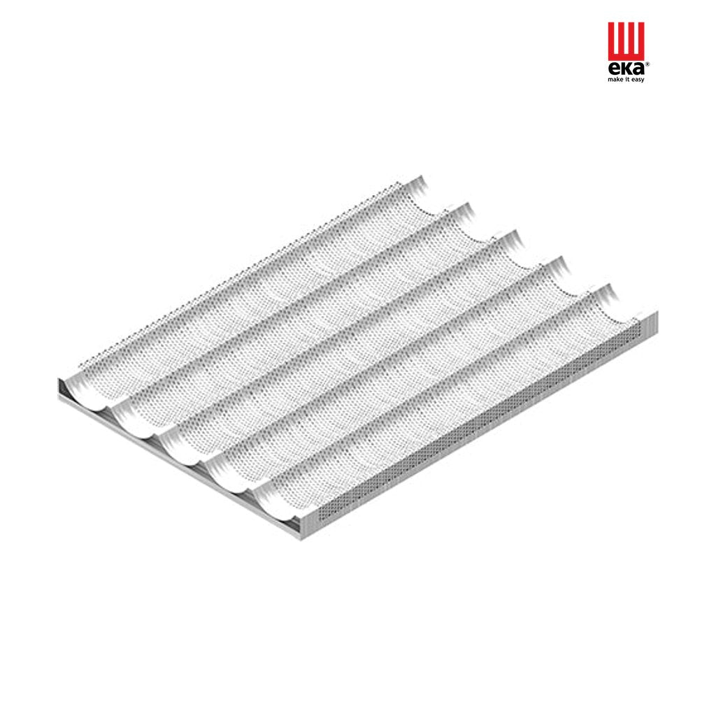 EKA KTF9P 5 lane perforated corrugated aluminium tray