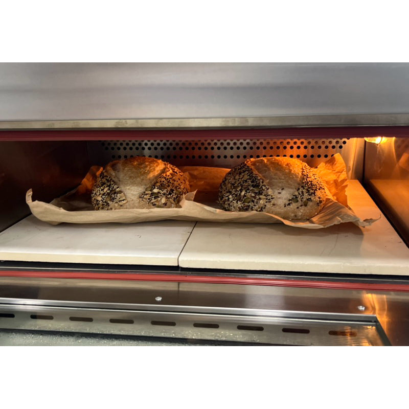 Bulli Electric Deck Oven DSL-1B with Steam Injection & Pizza Stone (600x400mm)