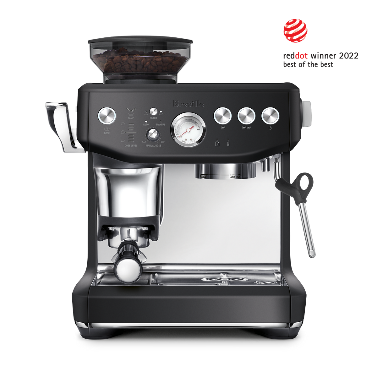 Breville Barista Express Impress BES876BTR Black Truffle