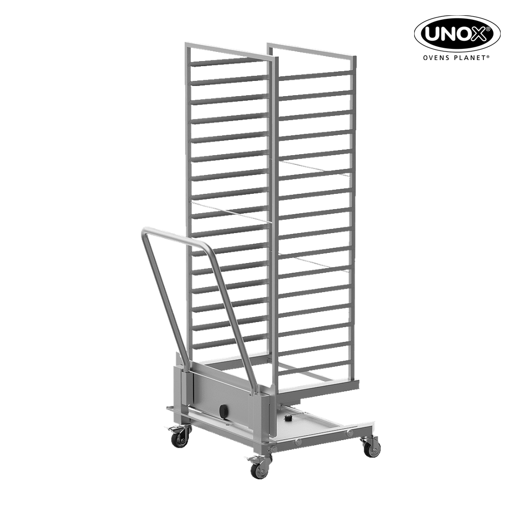Unox Tray-holding trolley made of AISI 304 steel. XCB1001.