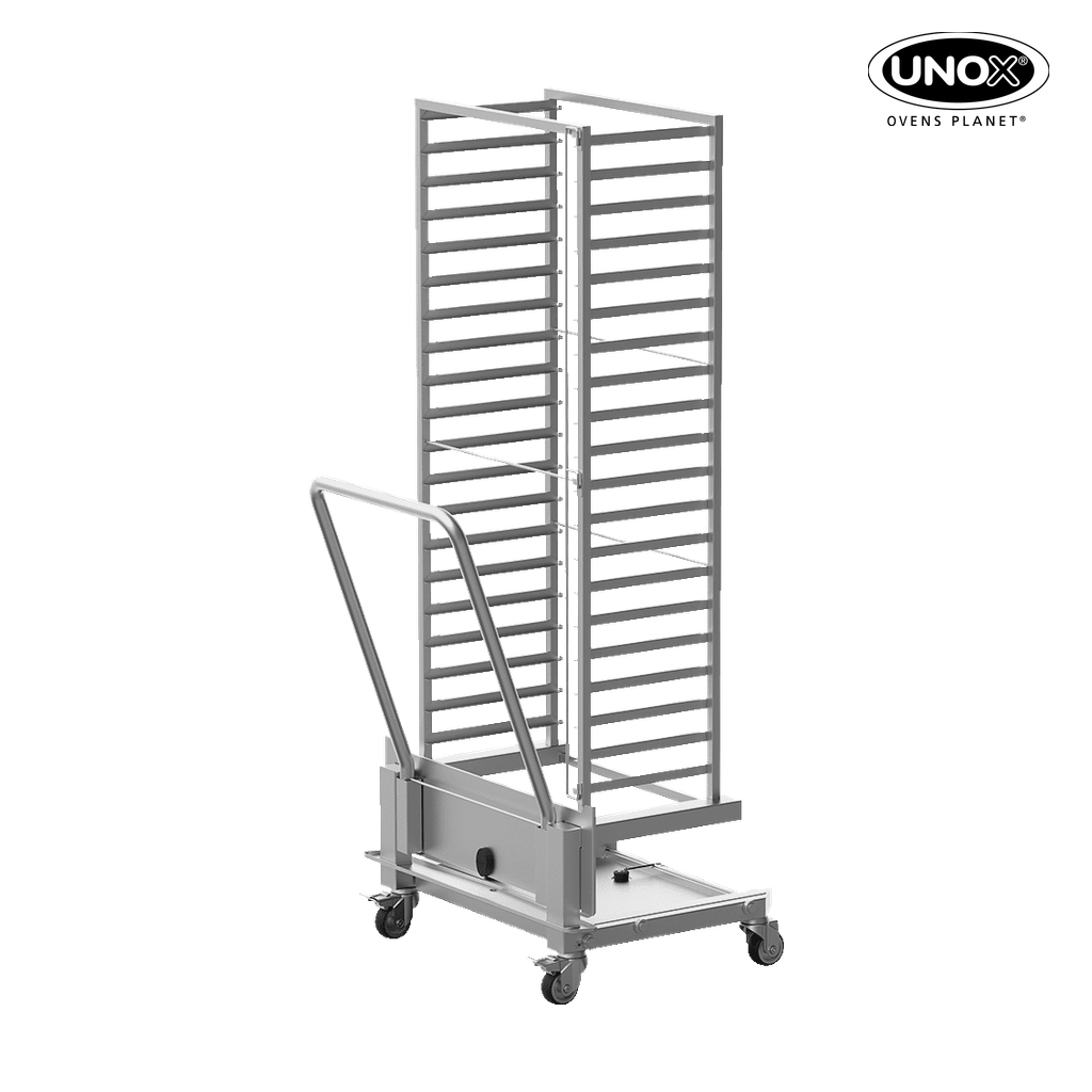 Unox Tray-holding trolley made of AISI 304 steel. XCV1001.