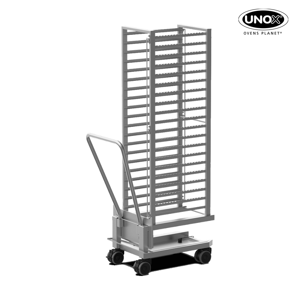 Unox Tray-holder trolley made of corrosion-resistant AISI 316L steel. XECTL-2013.