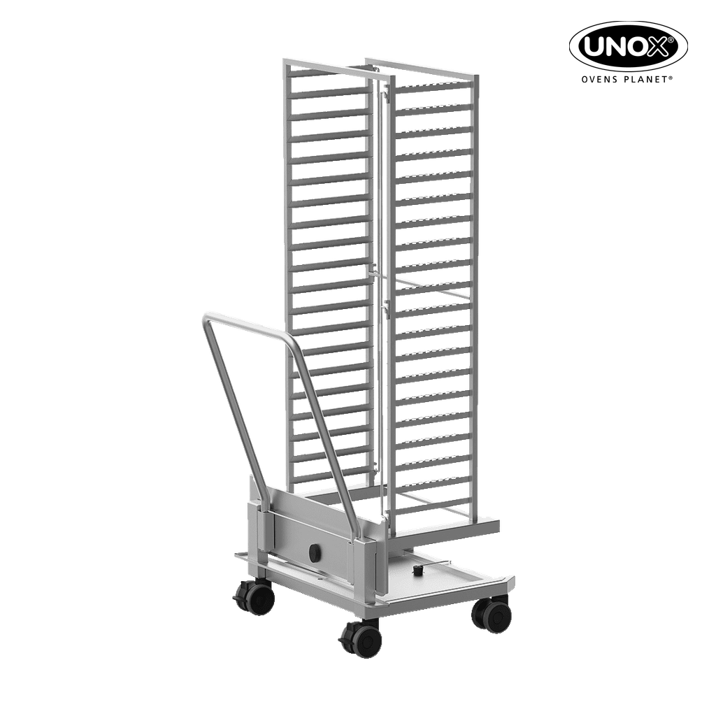 Unox Tray-holder trolley made of corrosion-resistant AISI 316L steel. XEVTL-2011.