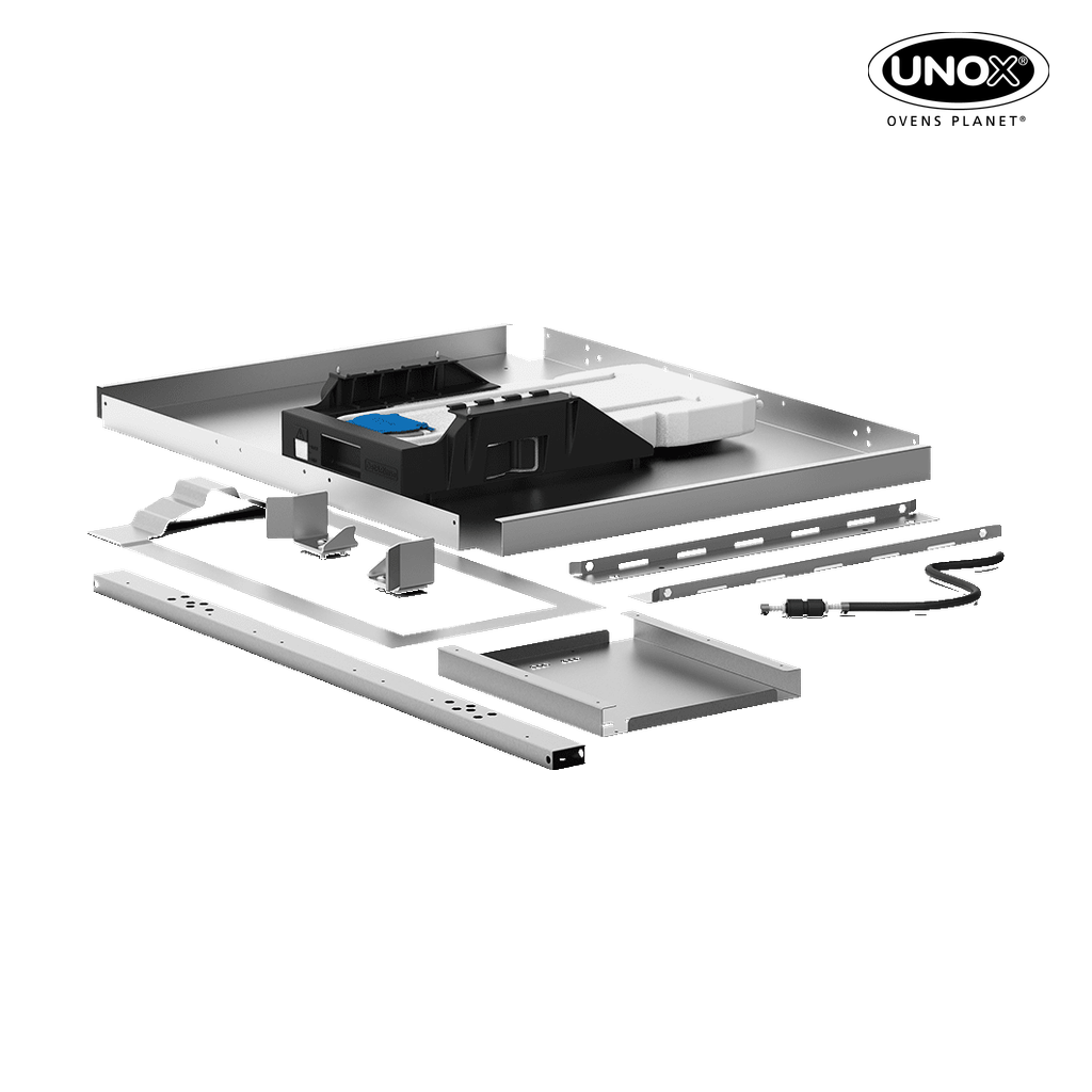 Unox It allows the secure coupling of the trolley to the high stand. XWBYC-CREU.