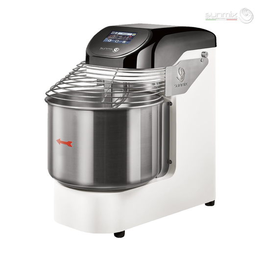Sunmix EVO20 spiral dough mixer in Bianco Puro