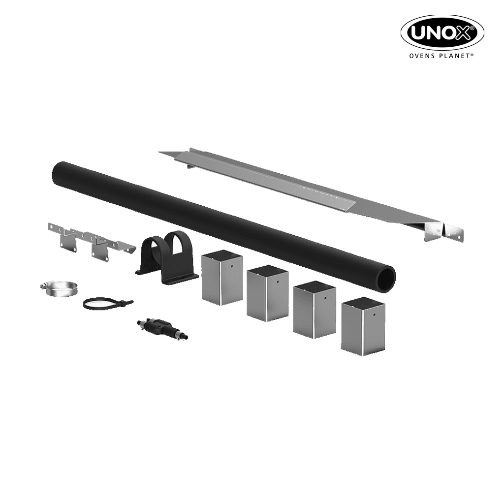 Unox This kit includes everything you need to install and stack two electric ovens. XC651.