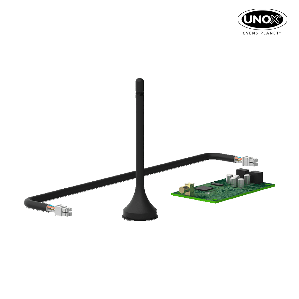 Unox It allows you to wireless connect the oven to the internet. XEC006.
