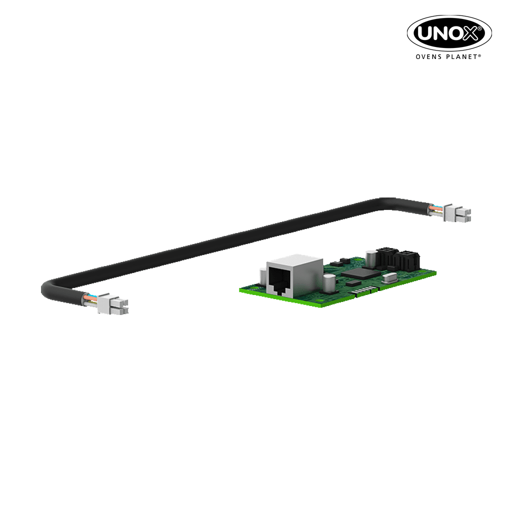 Unox It allows you to connect to connect the oven to the internet via cable XEC011B.