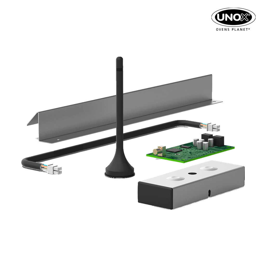 Unox It allows you to wireless connect the oven to the internet XEC016.