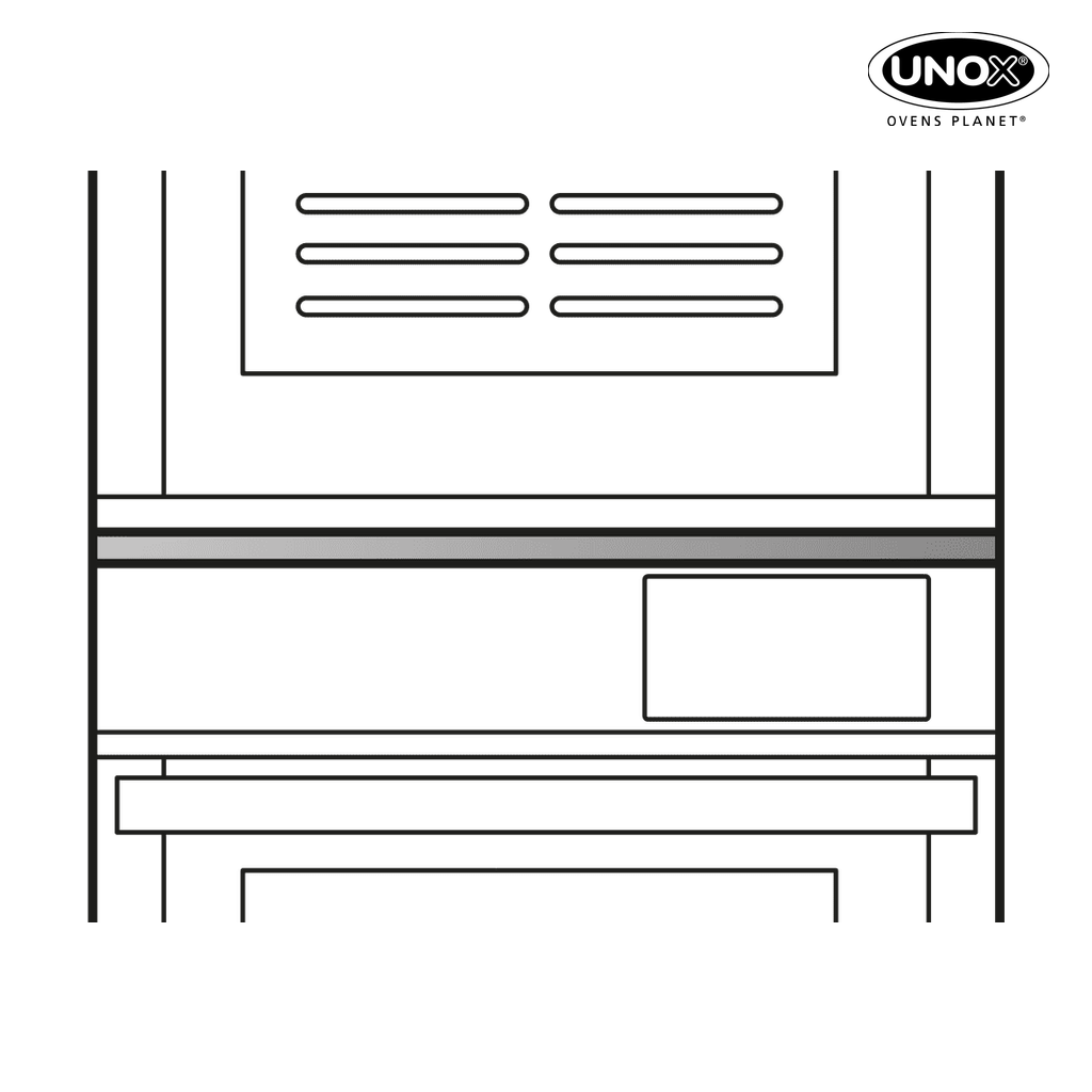 Unox It includes all the necessary parts for installing two stacked ovens. XWEQT-00HS-E.