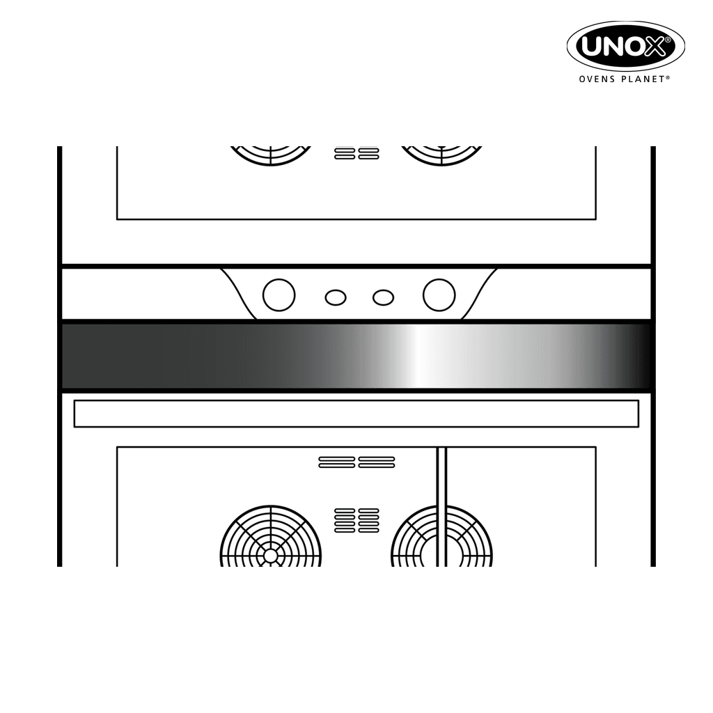 Unox This kit includes everything you need to install and stack two electric ovens. XWNQA-00EF-E.