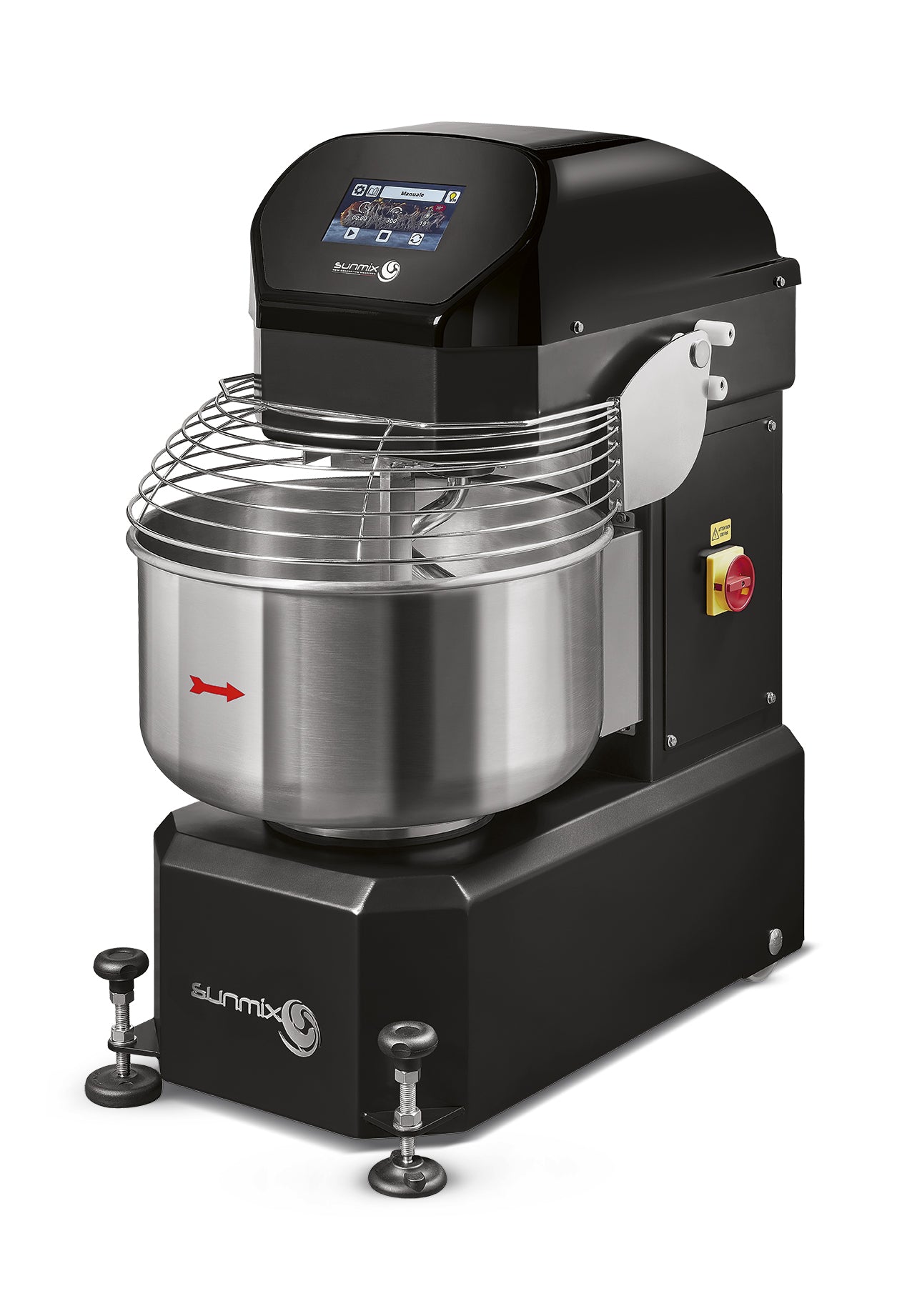 Sunmix SMART 40 spiral dough mixer in Nero Profondo