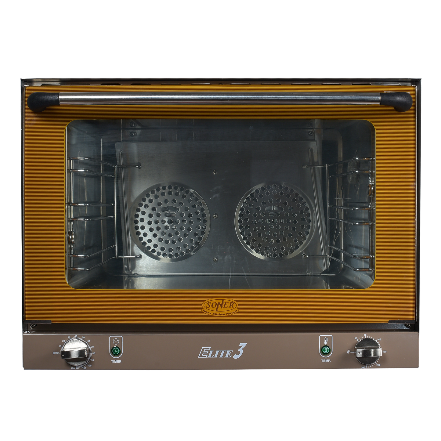 Soner Elite 3 — Electric Convection Oven, 3 Trays