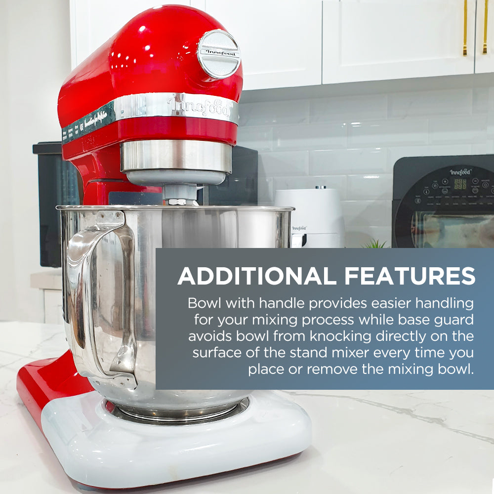 Innofood KT-7500 Heavy Duty Professional Series Stand Mixer (7L)