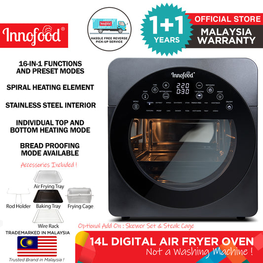 Innofood 14L Digital Air Fryer Oven