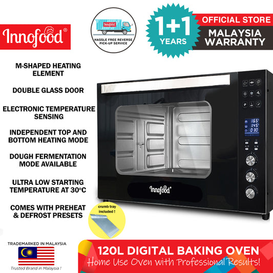 Innofood 120L Digital Portable Electric Oven