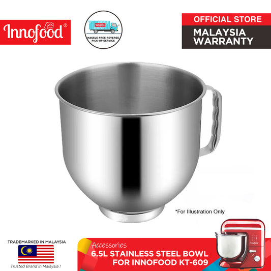 Innofood High Speed Power Stand Mixer (6.5L) KT-609 (BOWL ONLY) (Accessories)