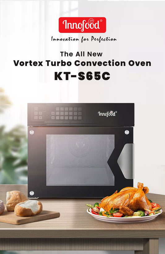 Innofood S65C Vortex Turbo Convection Oven - Steam Injection/Dough Proofing (65L)