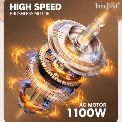 Innofood Heavy Duty Table Top Spiral Mixer KT-H15D (15L / 6kg Dry Flour)